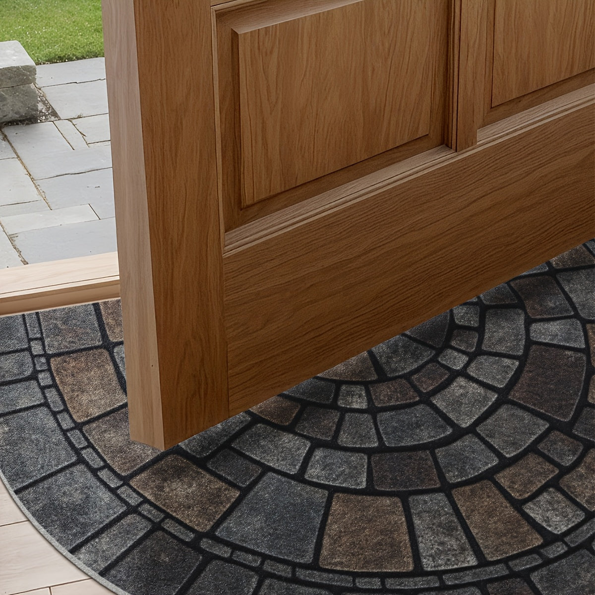 Wycieraczka Półksiężyc | Mata Powitalna-Door Mat-Polizatto
