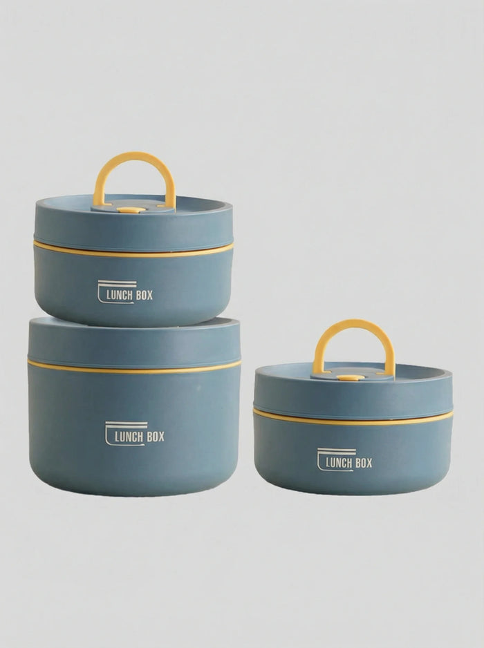 Pojemnik Obiadowy | Forma Okrągła Z Uchwytem-Lunch Container-Polizatto
