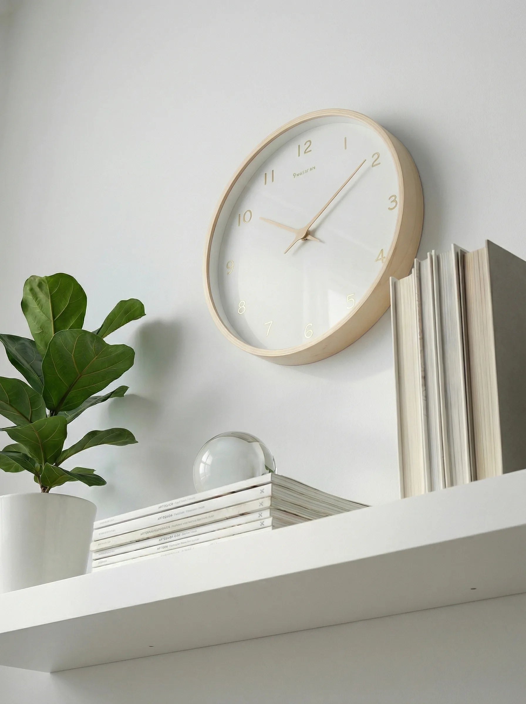 Zegar Ścienny | Okrągła Tarcza Klasyczna-Wall Clock-Polizatto