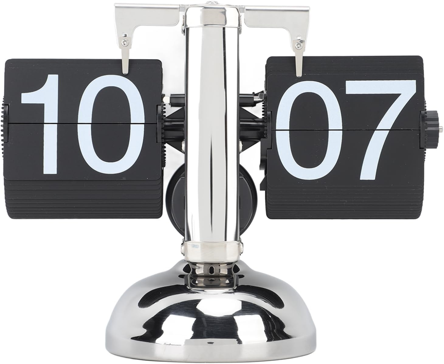 Zegar Klapkowy Biurkowy | Zegar Loft Mechaniczny-Desk Clock-Polizatto
