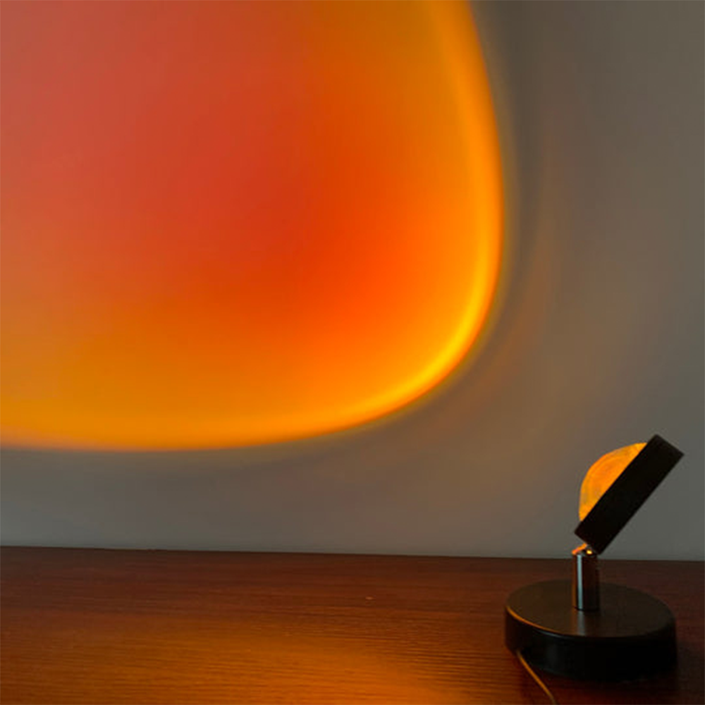 Lampa Zachód Słońca | Lampa Projekcyjna-Table Lamp-Polizatto
