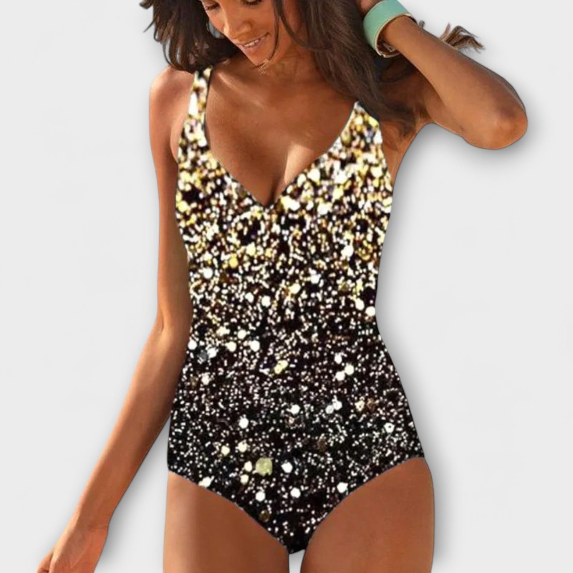 Strój Kąpielowy Jednoczęściowy | Monokini Drapowane-Women Swimsuit-Polizatto