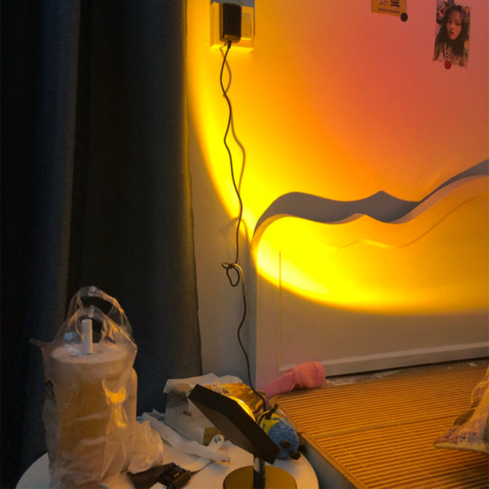 Lampa Zachód Słońca | Lampa Projekcyjna-Table Lamp-Polizatto
