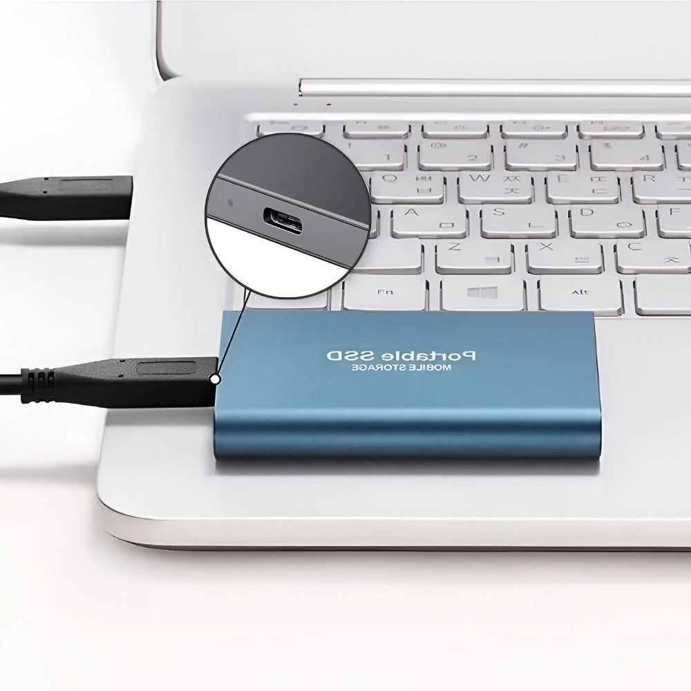 Dysk SSD 512 GB | Dysk Zewnętrzny Przenośny-External SSD-Polizatto