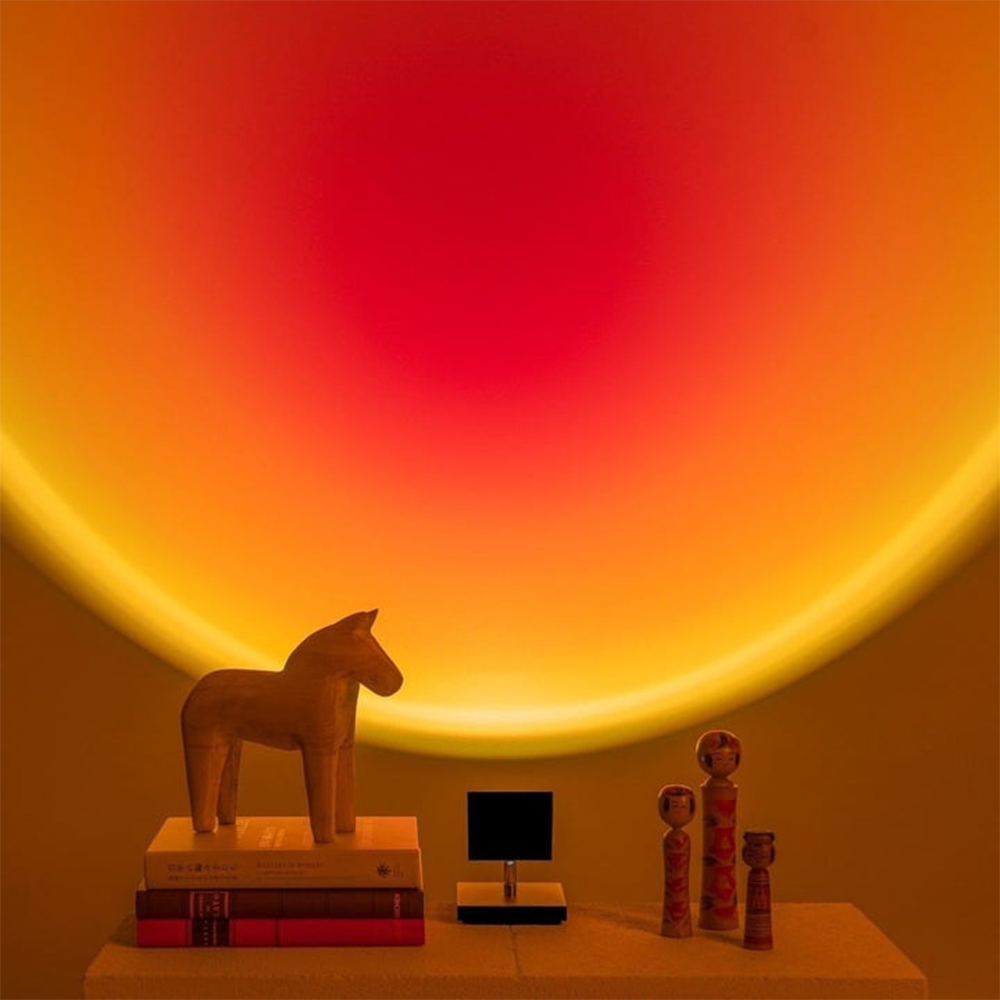 Lampa Zachód Słońca | Lampa Projekcyjna-Table Lamp-Polizatto