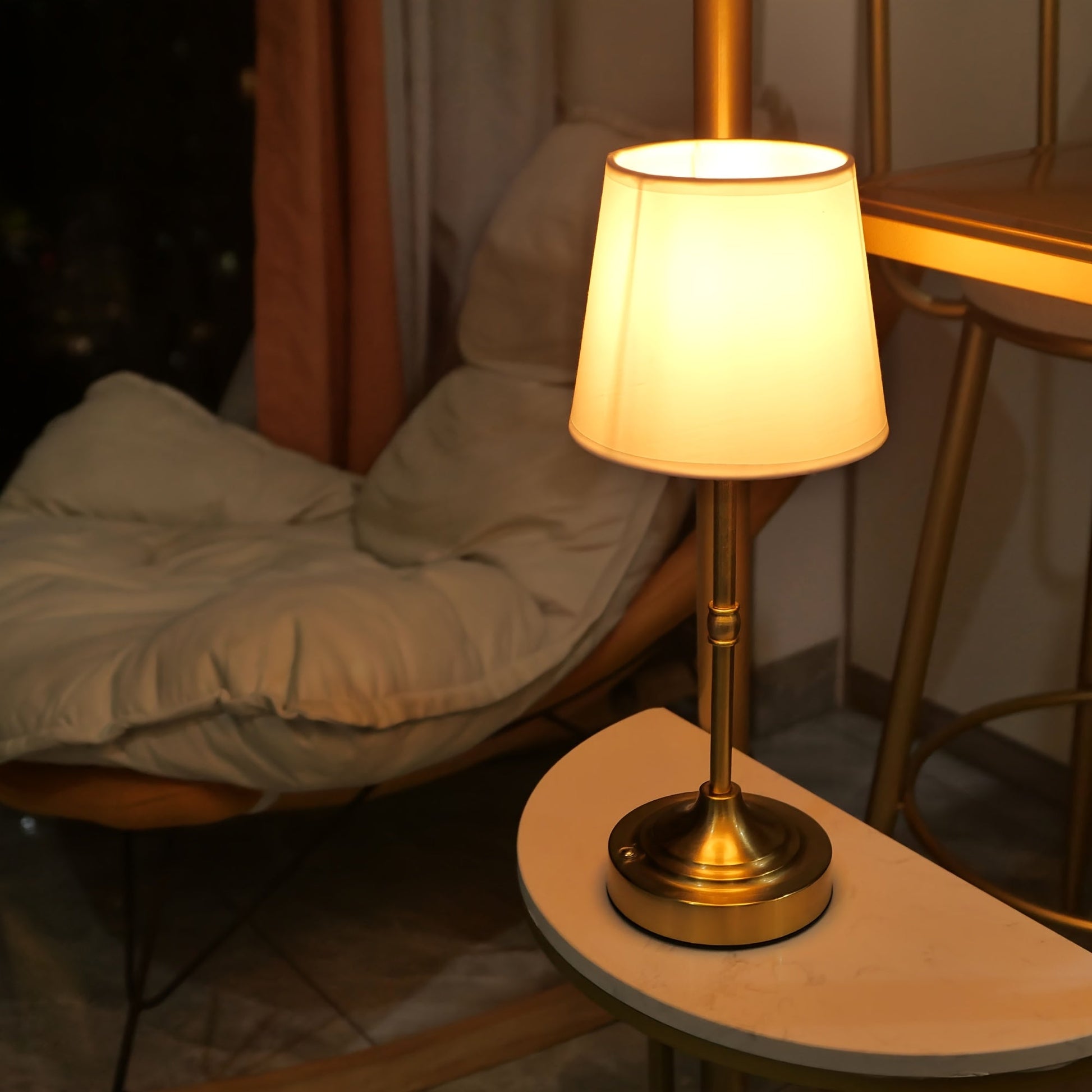 Lampa Stołowa Retro | Bezprzewodowa Lampa Stołowa-Table Lamp-Polizatto