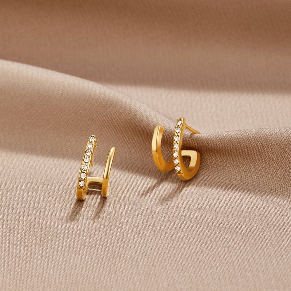 Kolczyki Damskie | Biżuteria Damska Elegancka-Women Earrings-Polizatto