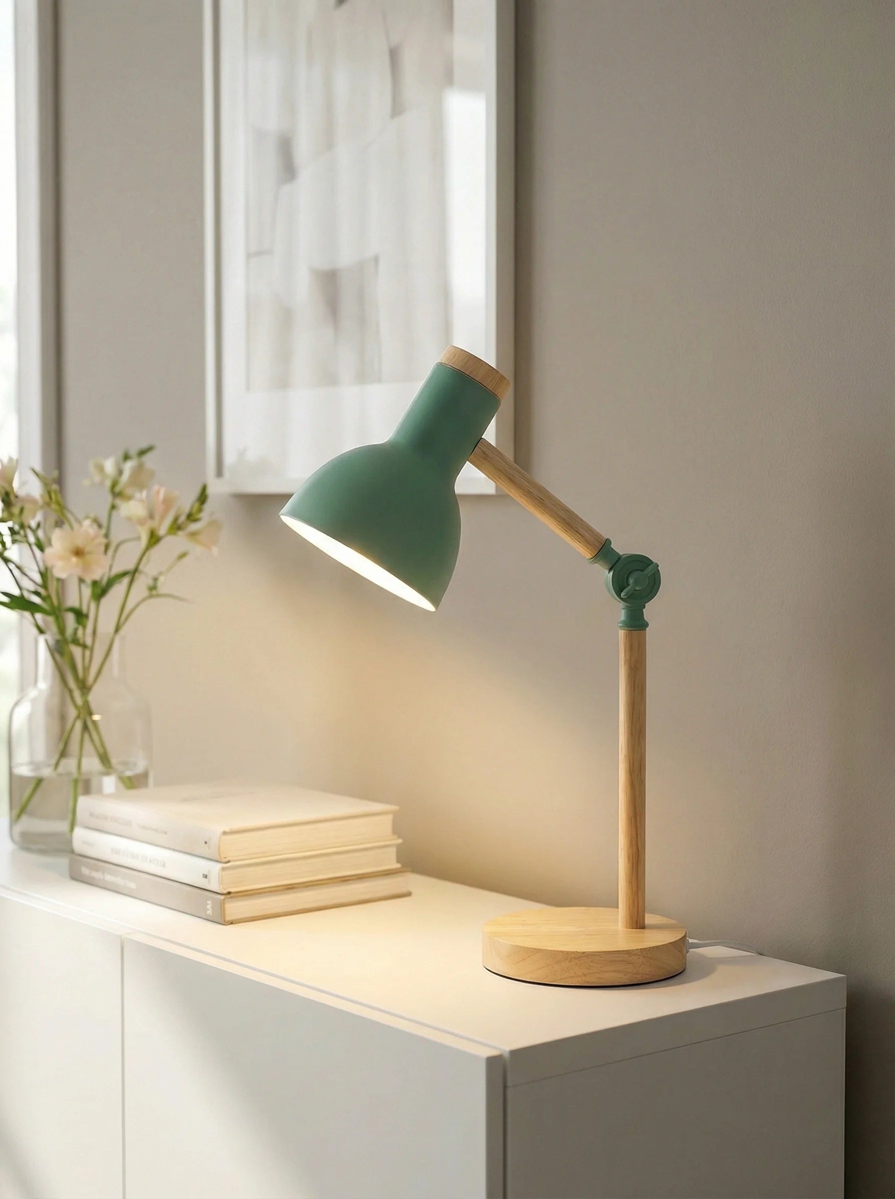 Lampa Biurkowa | Regulowana Forma Stołowa-Table Lamp-Polizatto