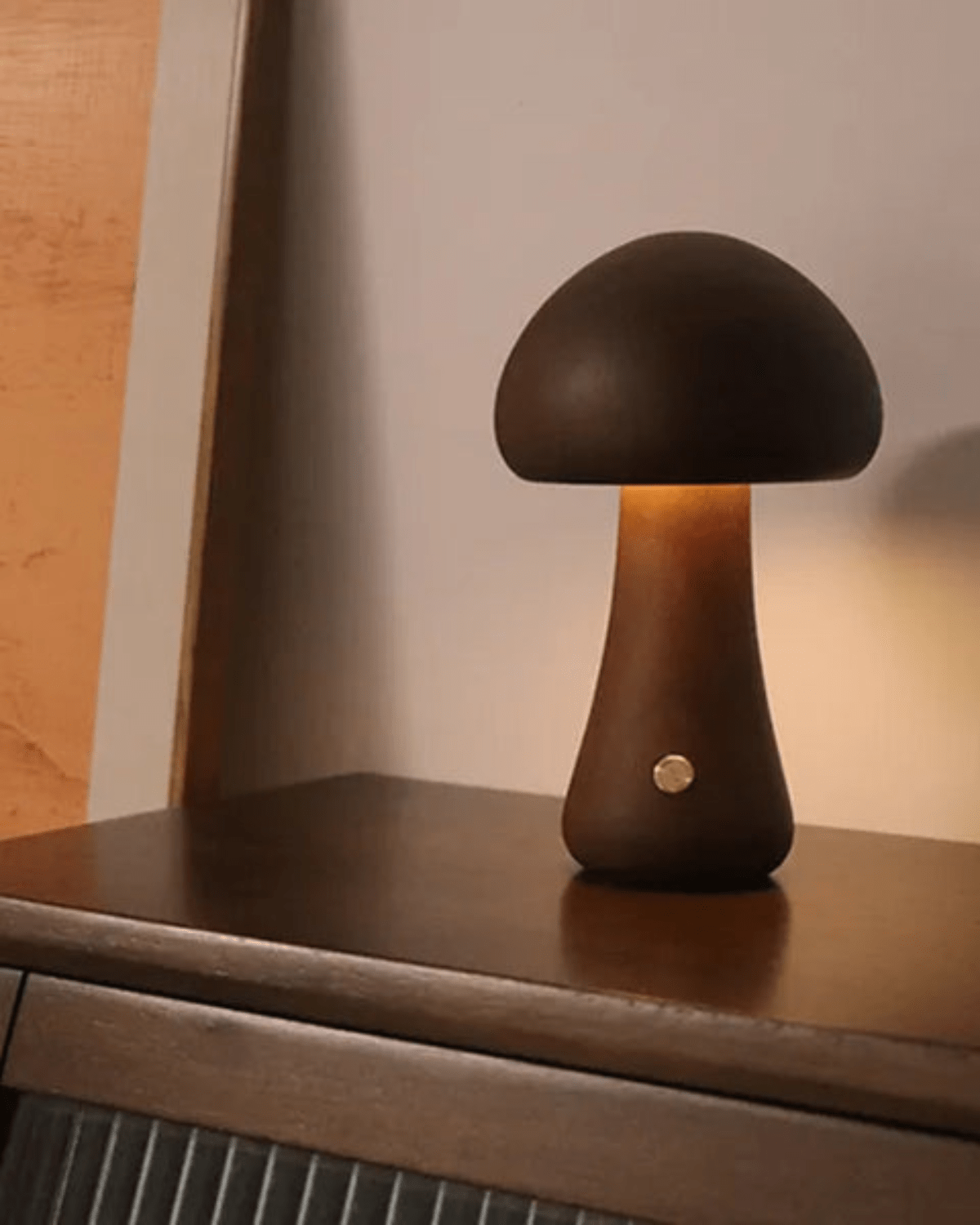 Lampa Grzybek | Lampka Nocna Stołowa-Table Lamp-Polizatto