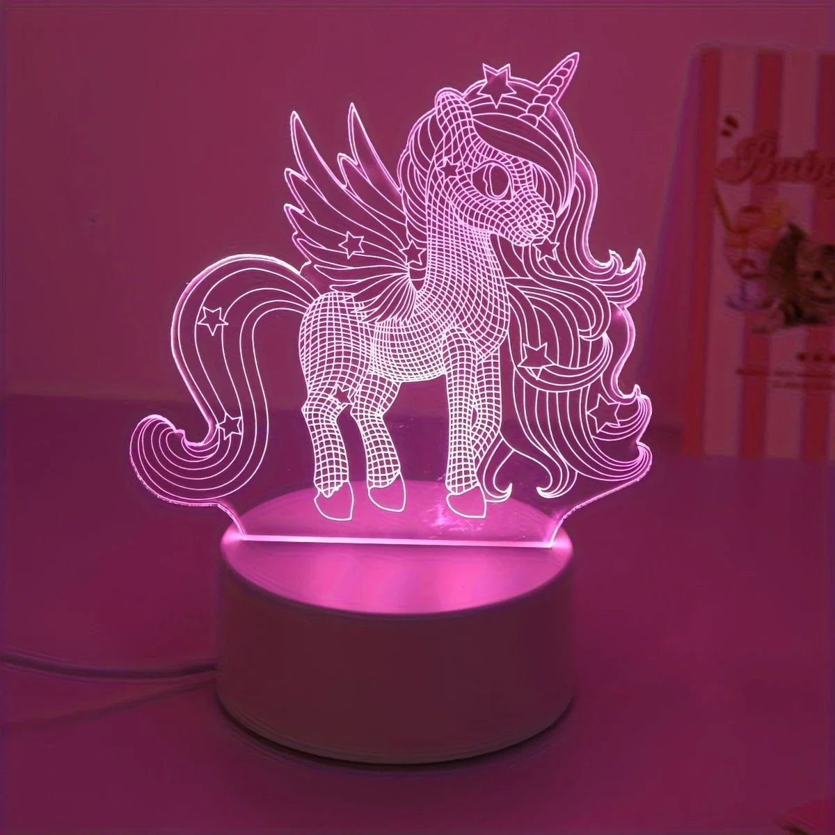 Lampka Nocna 3D | Lampka Nocna Dla Dzieci-Night Light-Polizatto