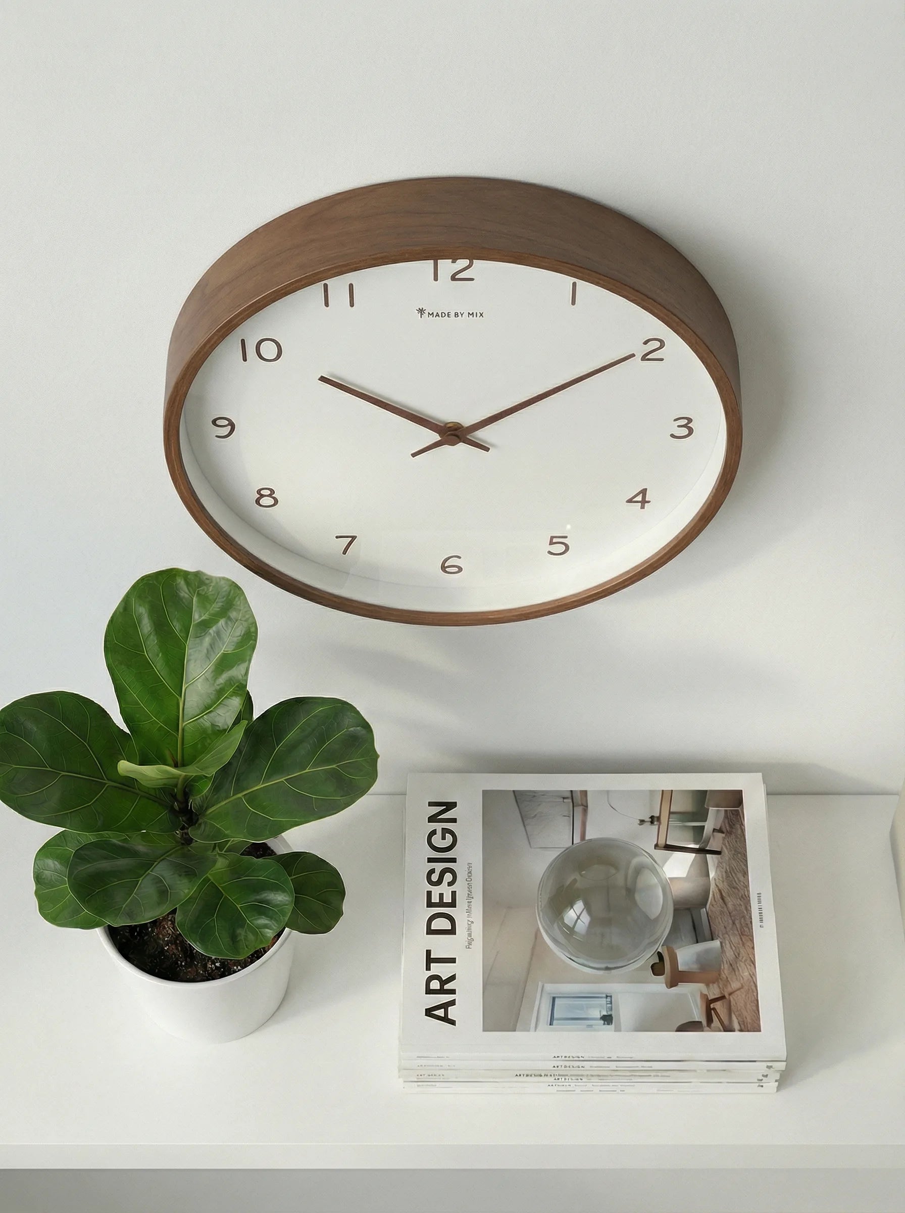 Zegar Ścienny | Okrągła Tarcza Klasyczna-Wall Clock-Polizatto