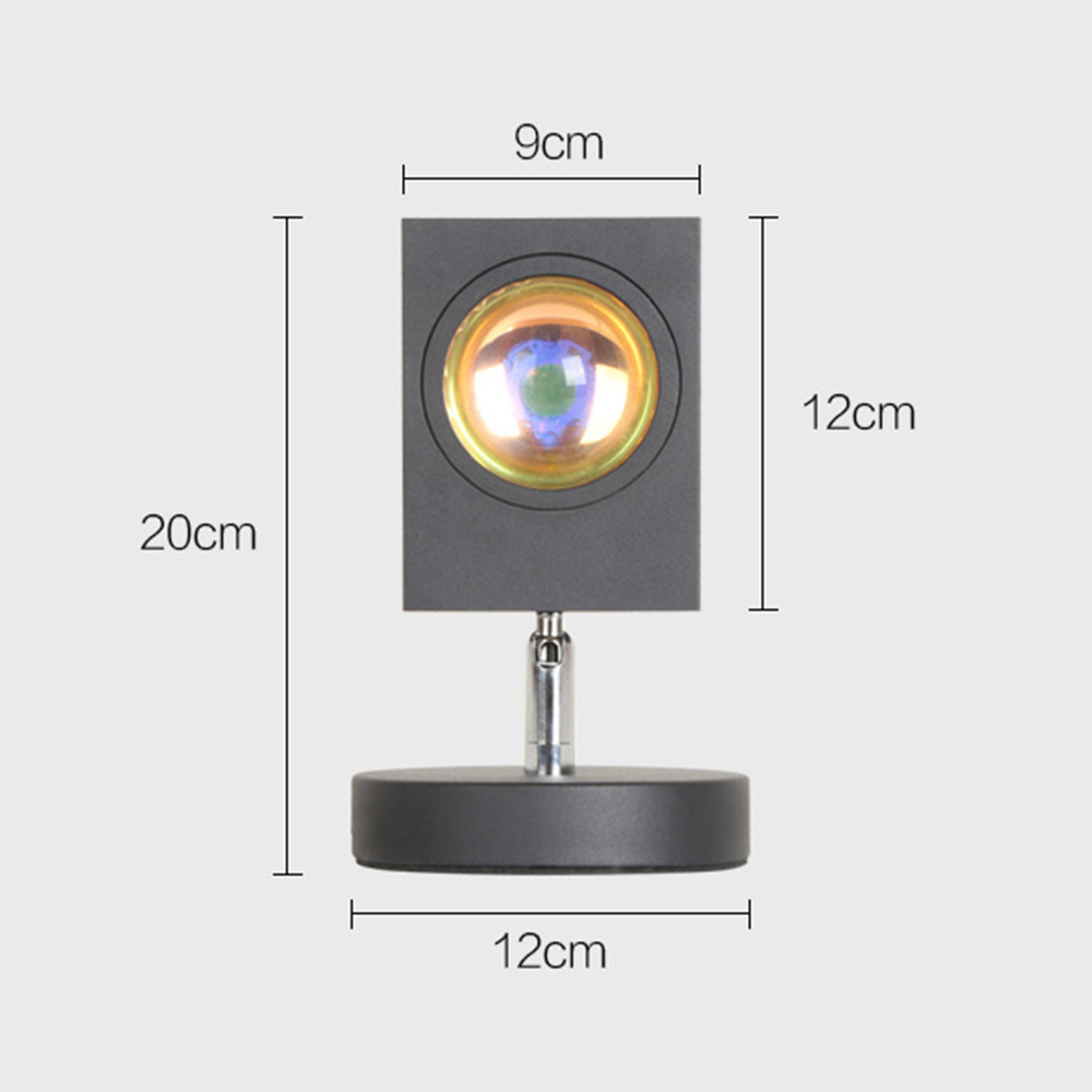Lampa Zachód Słońca | Lampa Projekcyjna-Table Lamp-Polizatto