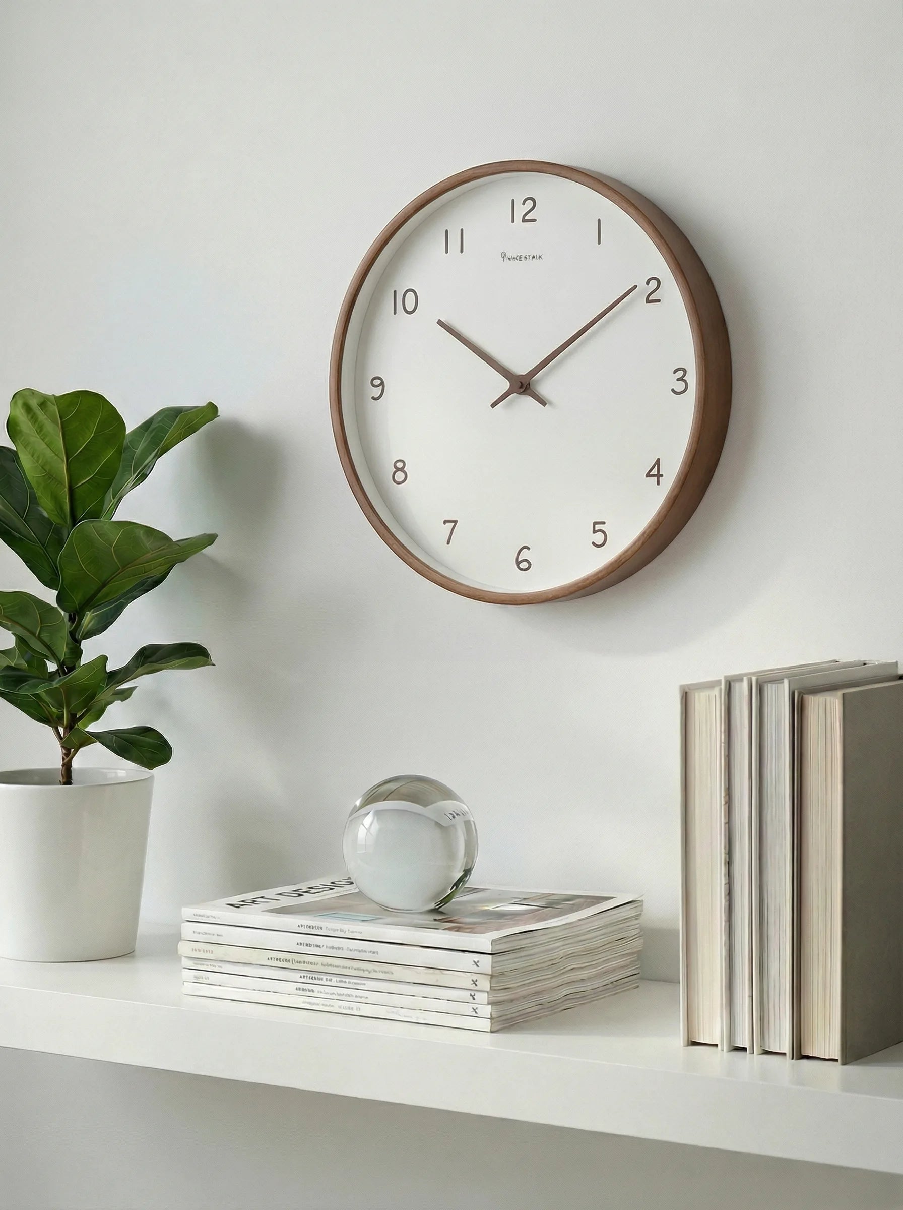 Zegar Ścienny | Okrągła Tarcza Klasyczna-Wall Clock-Polizatto