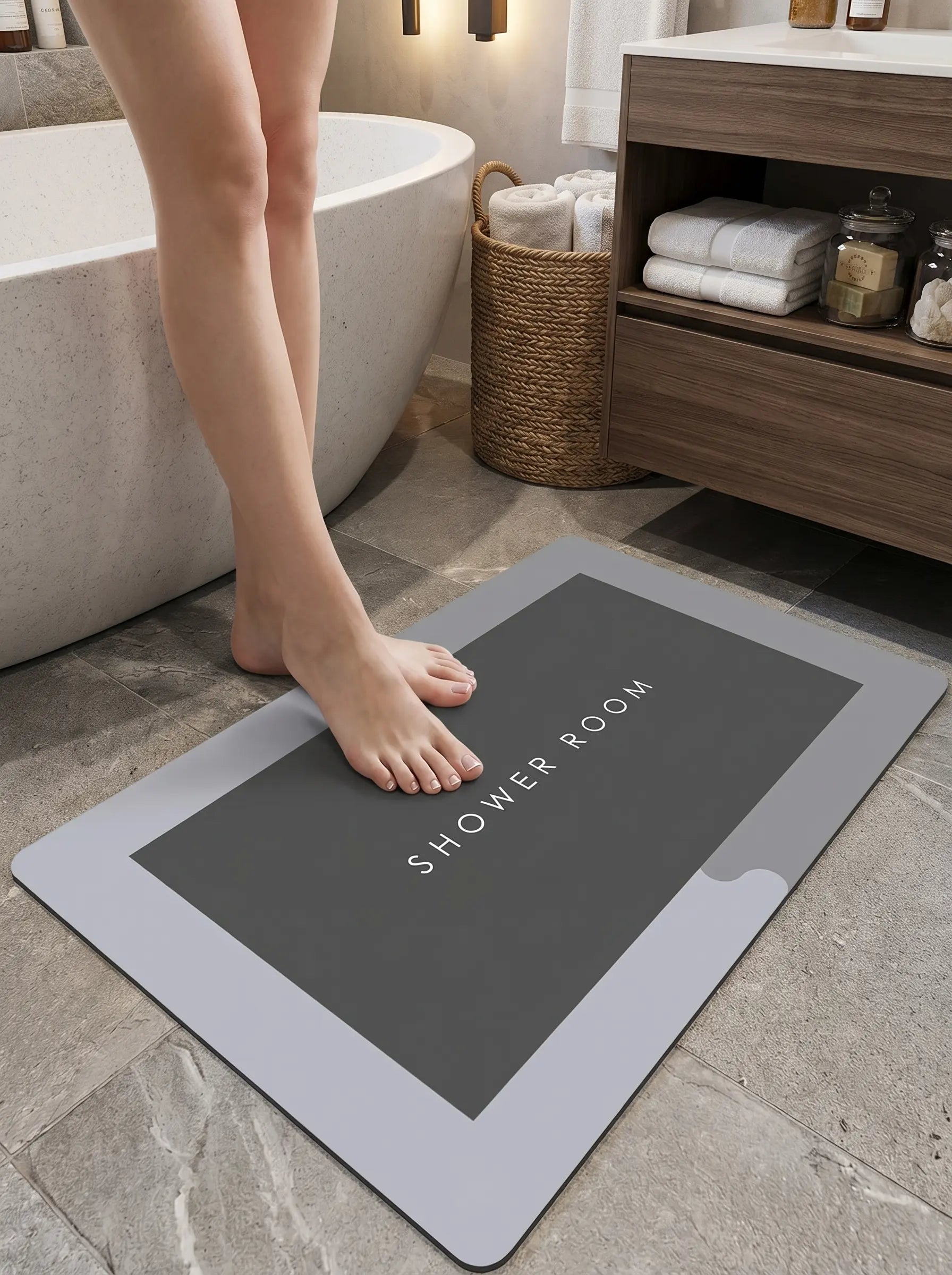 Mata Łazienkowa | Mata Prysznicowa-Bath Mat-Polizatto