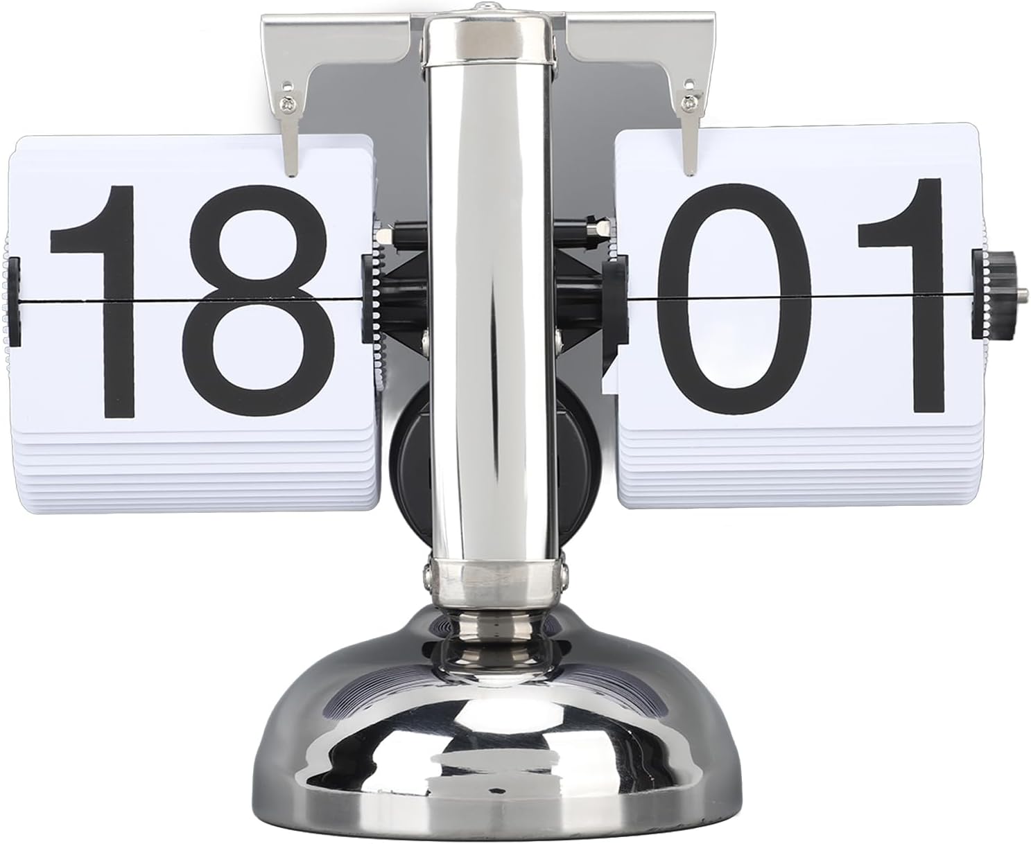 Zegar Klapkowy Biurkowy | Zegar Loft Mechaniczny-Desk Clock-Polizatto