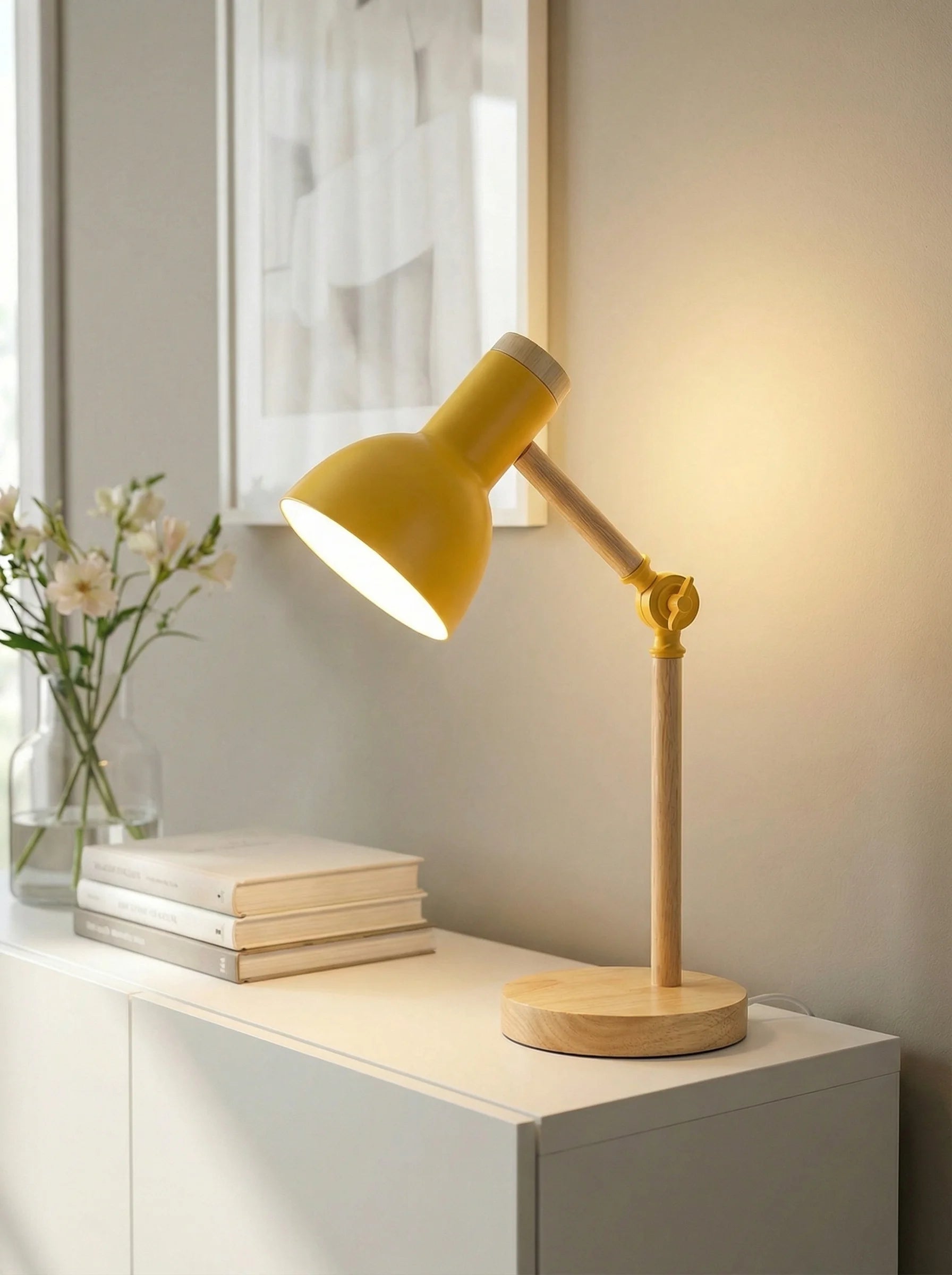 Lampa Biurkowa | Regulowana Forma Stołowa-Table Lamp-Polizatto