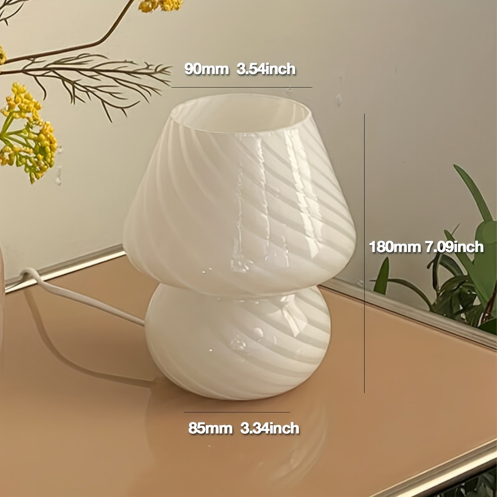 Lampa Stołowa Murano | Lampa Grzyb-Table Lamp-Polizatto