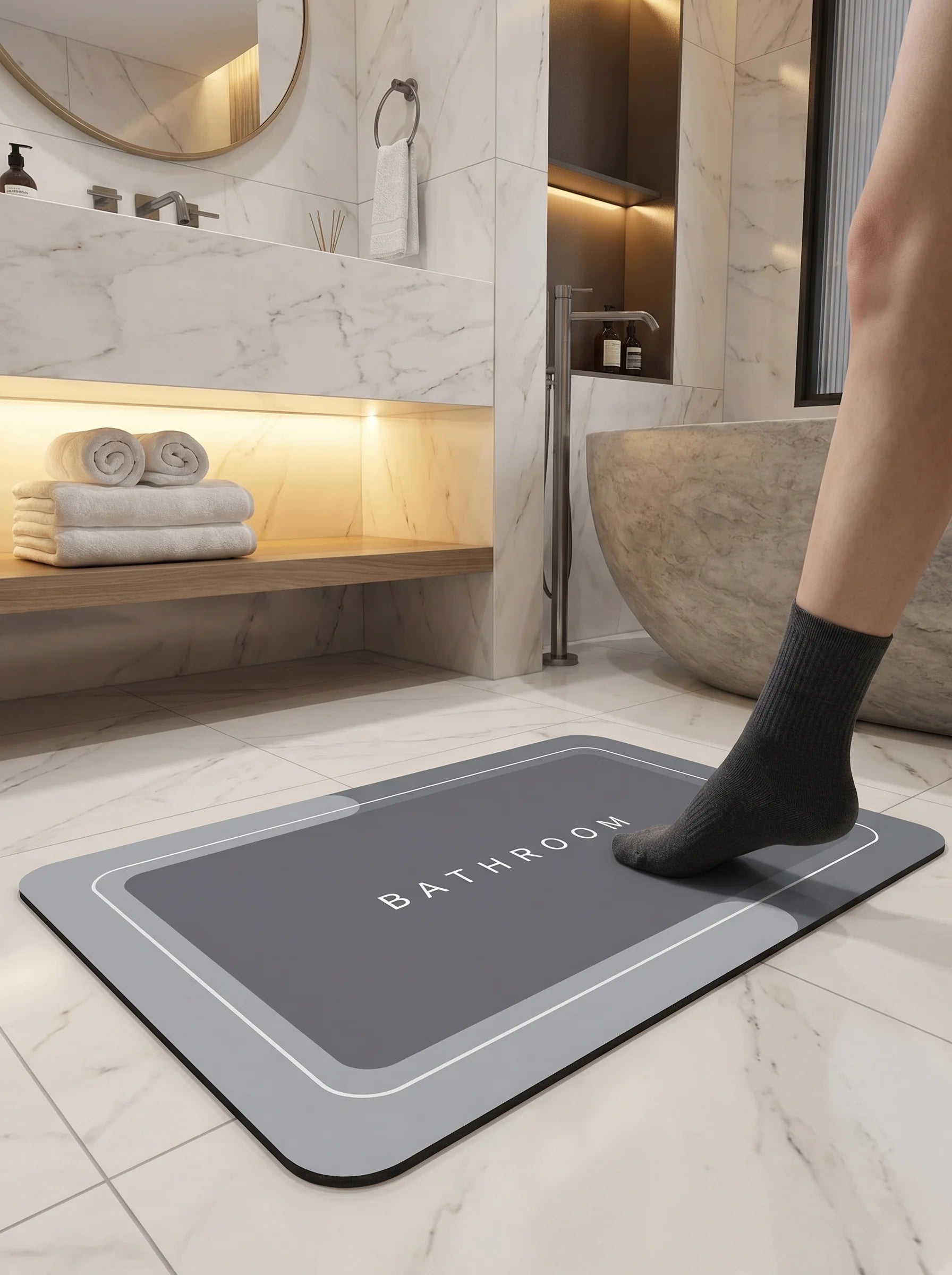 Mata Łazienkowa | Mata Prysznicowa-Bath Mat-Polizatto