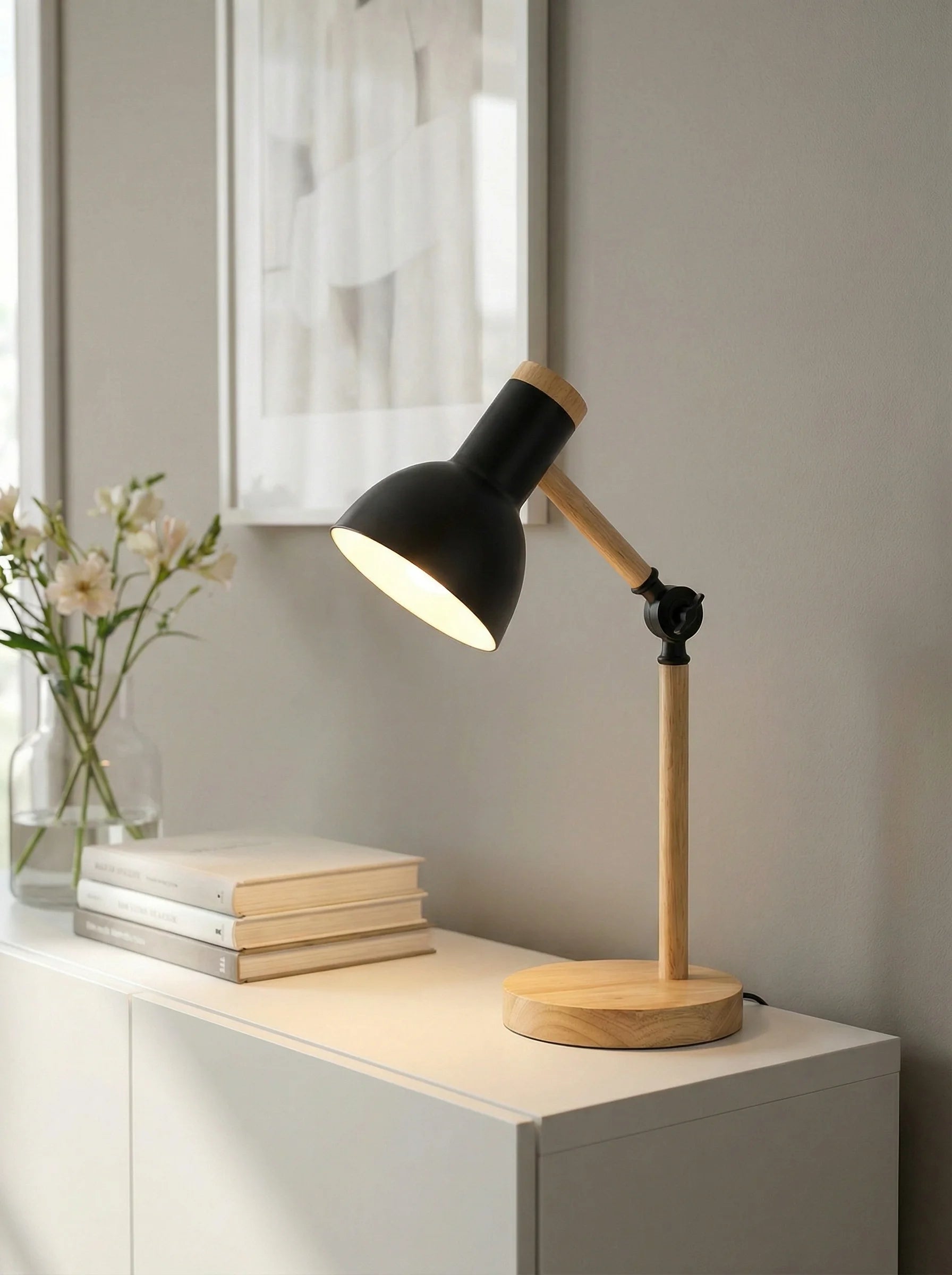 Lampa Biurkowa | Regulowana Forma Stołowa-Table Lamp-Polizatto