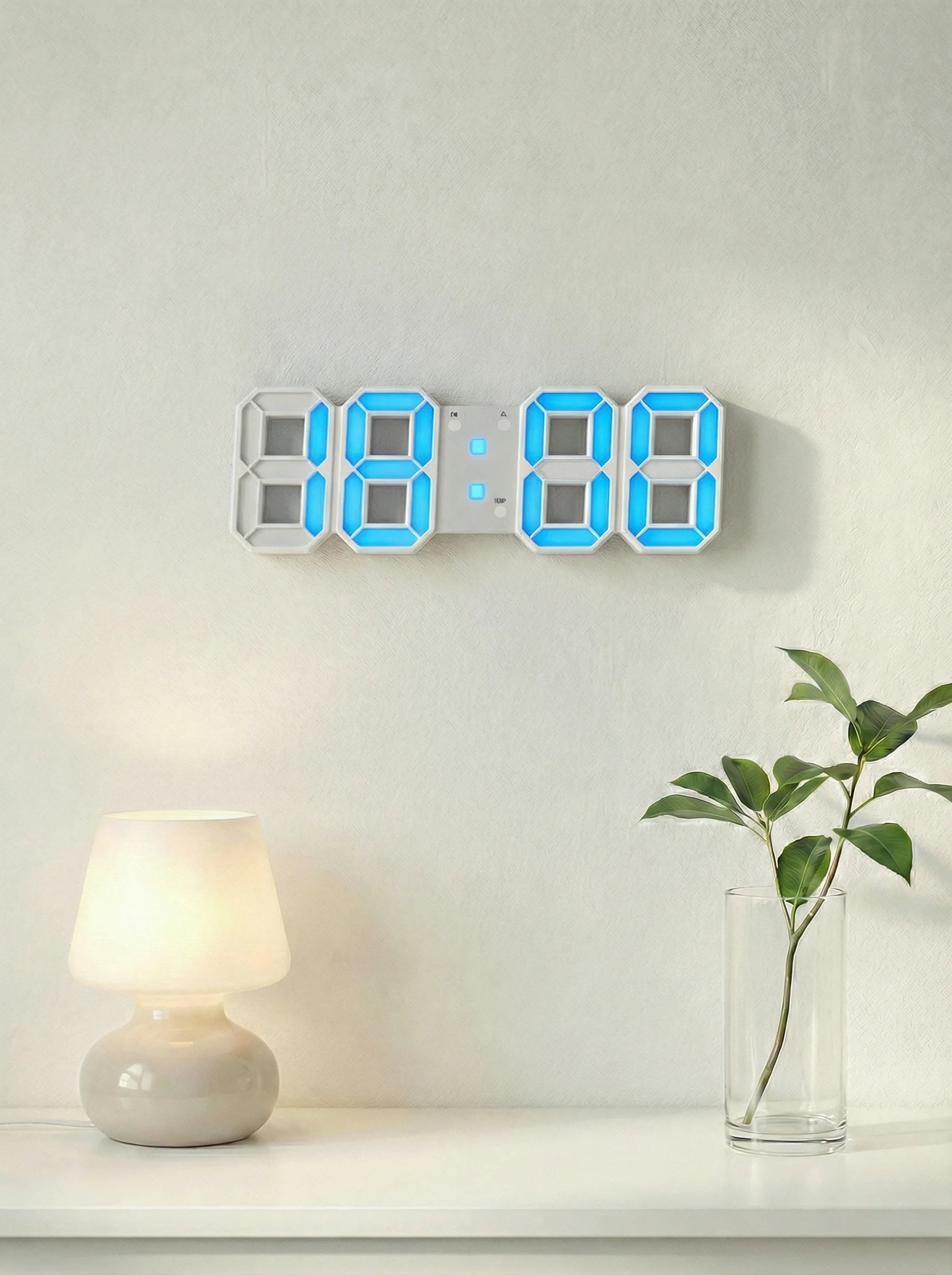 Zegar Ścienny | Wyświetlacz Cyfrowy LED-Wall Clock-Polizatto