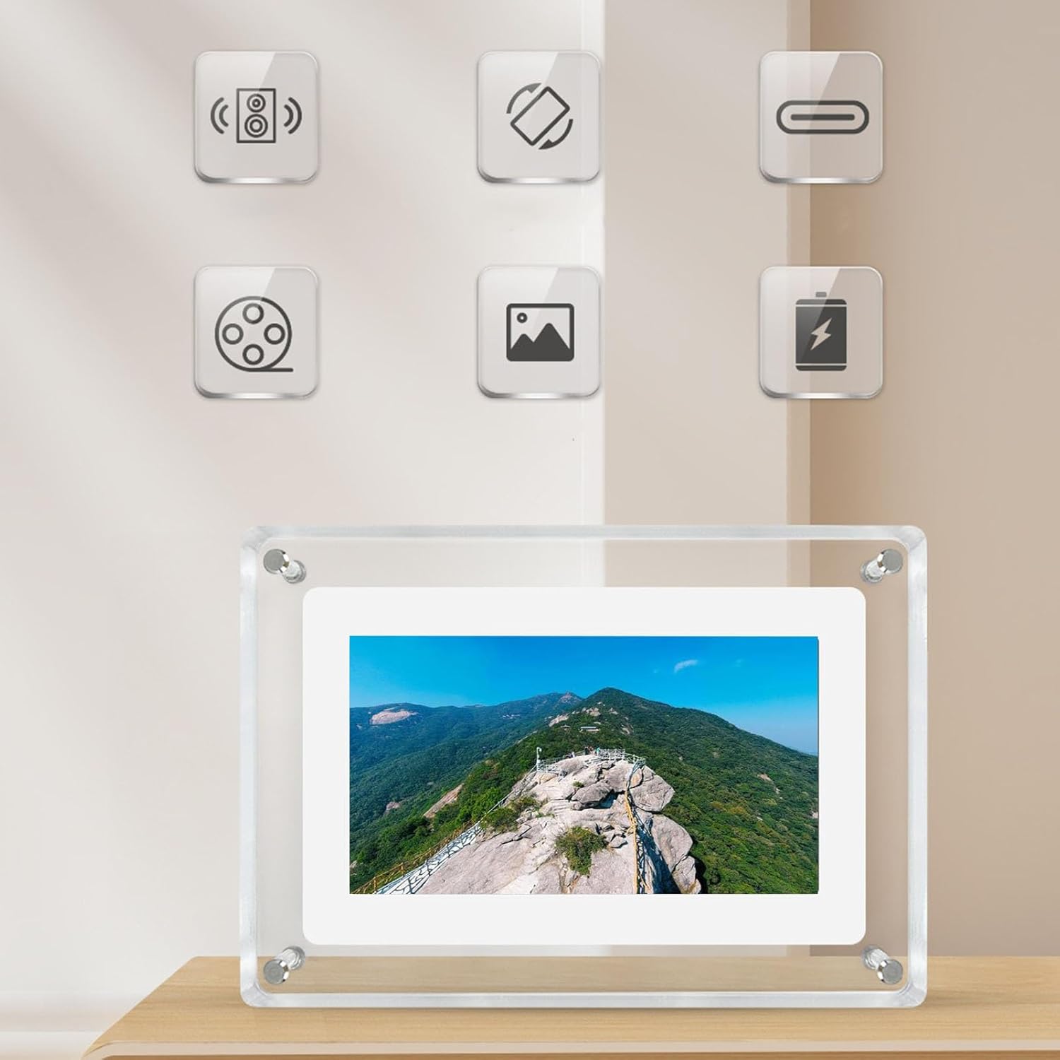 Cyfrowa Ramka Na Zdjęcia | Ramka Akrylowa-Photo Frame-Polizatto