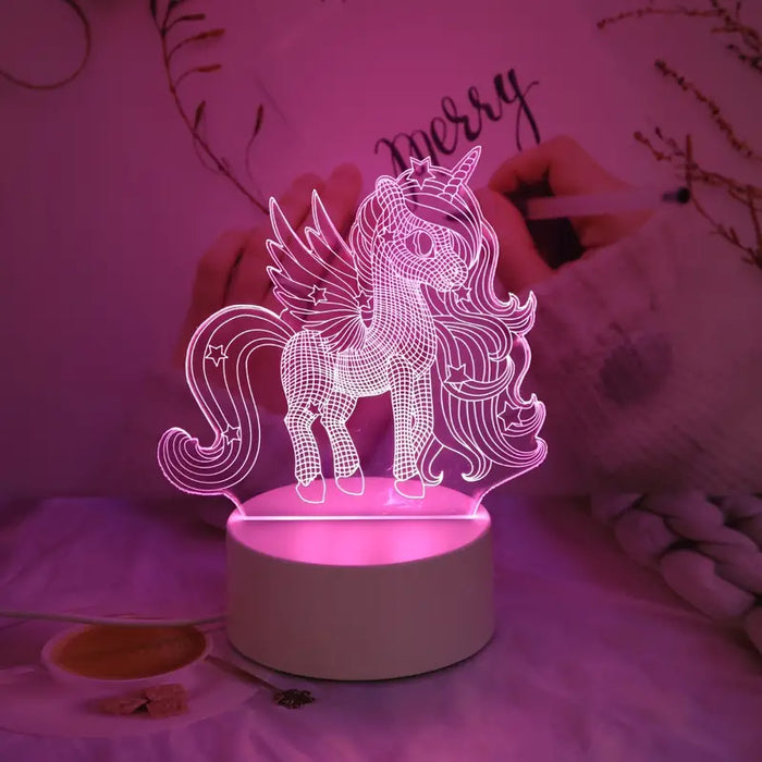 Lampka Nocna 3D | Lampka Nocna Dla Dzieci-Night Light-Polizatto