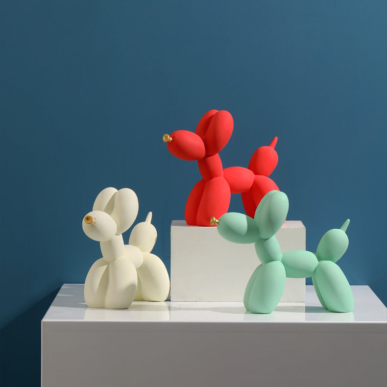 Balonowy Piesek | Figurka Dekoracyjna-Figurine-Polizatto