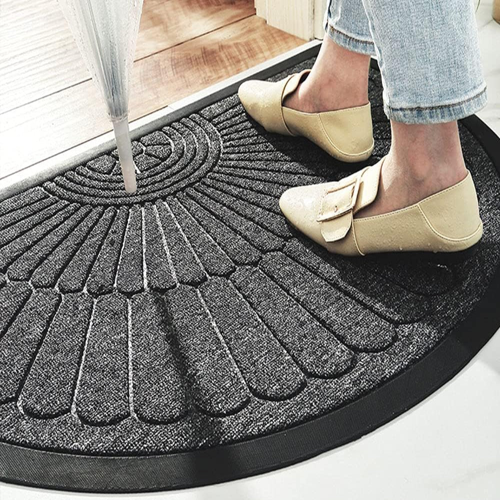 Wycieraczka Półkolista | Dywanik Do Przedpokoju Geometryczny-Door Mat-Polizatto