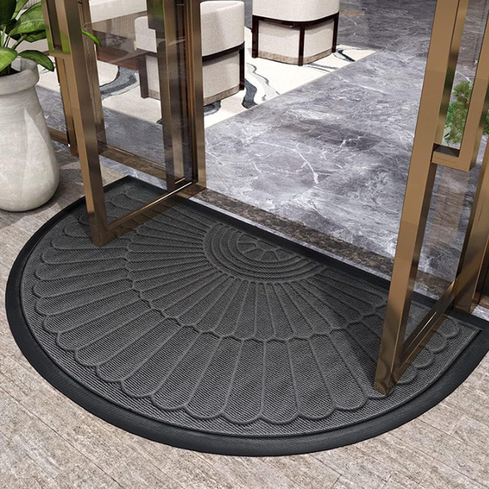 Wycieraczka Półkolista | Dywanik Do Przedpokoju Geometryczny-Door Mat-Polizatto
