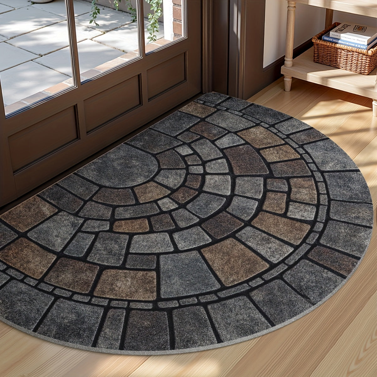 Wycieraczka Półksiężyc | Mata Powitalna-Door Mat-Polizatto