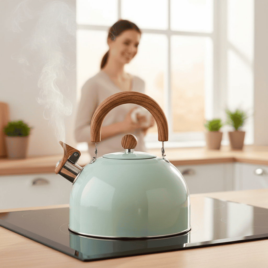 Czajnik Retro | Czajnik Z Gwizdkiem-Kettle-Polizatto