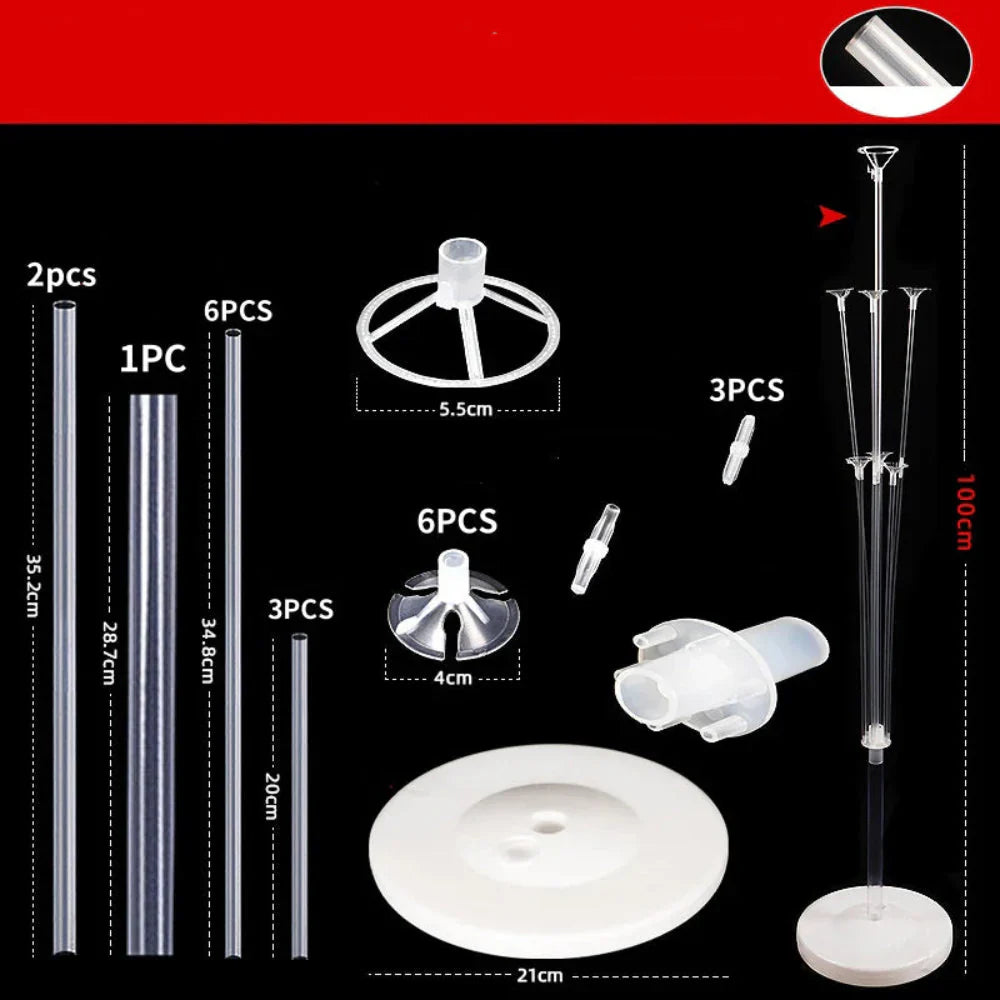 Stojak Na Balony | Stelaż Na Balony-Balloon Stand Set-Polizatto
