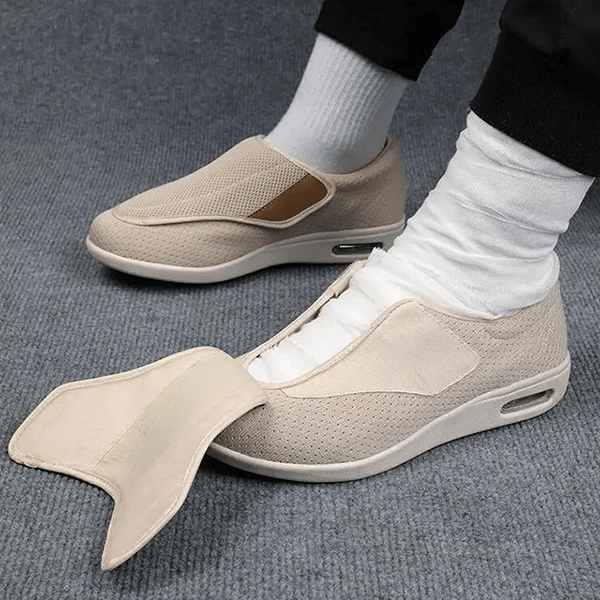 Buty Ortopedyczne Męskie | Obuwie Na Rzepy-Men Shoes-Polizatto