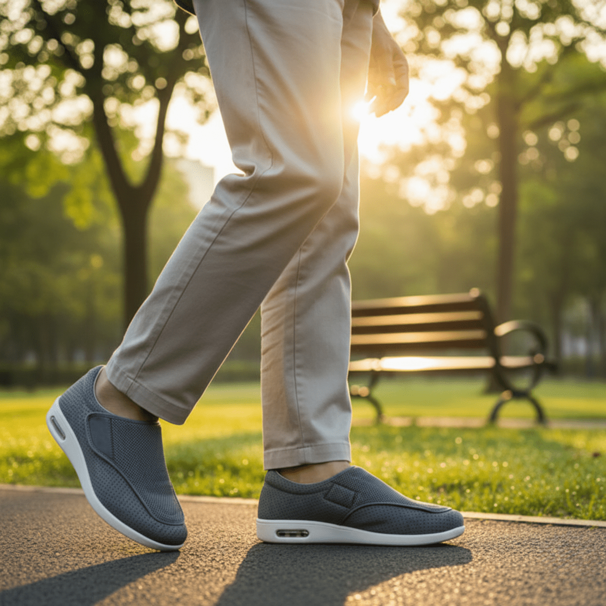 Buty Ortopedyczne Męskie | Obuwie Na Rzepy-Men Shoes-Polizatto