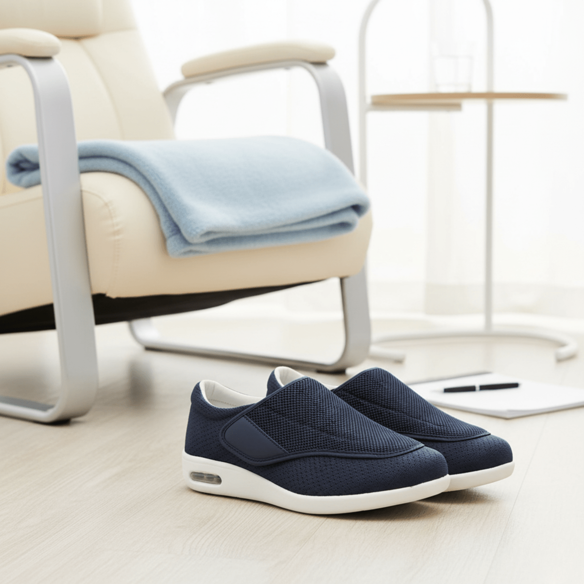 Buty Ortopedyczne Męskie | Obuwie Na Rzepy-Men Shoes-Polizatto