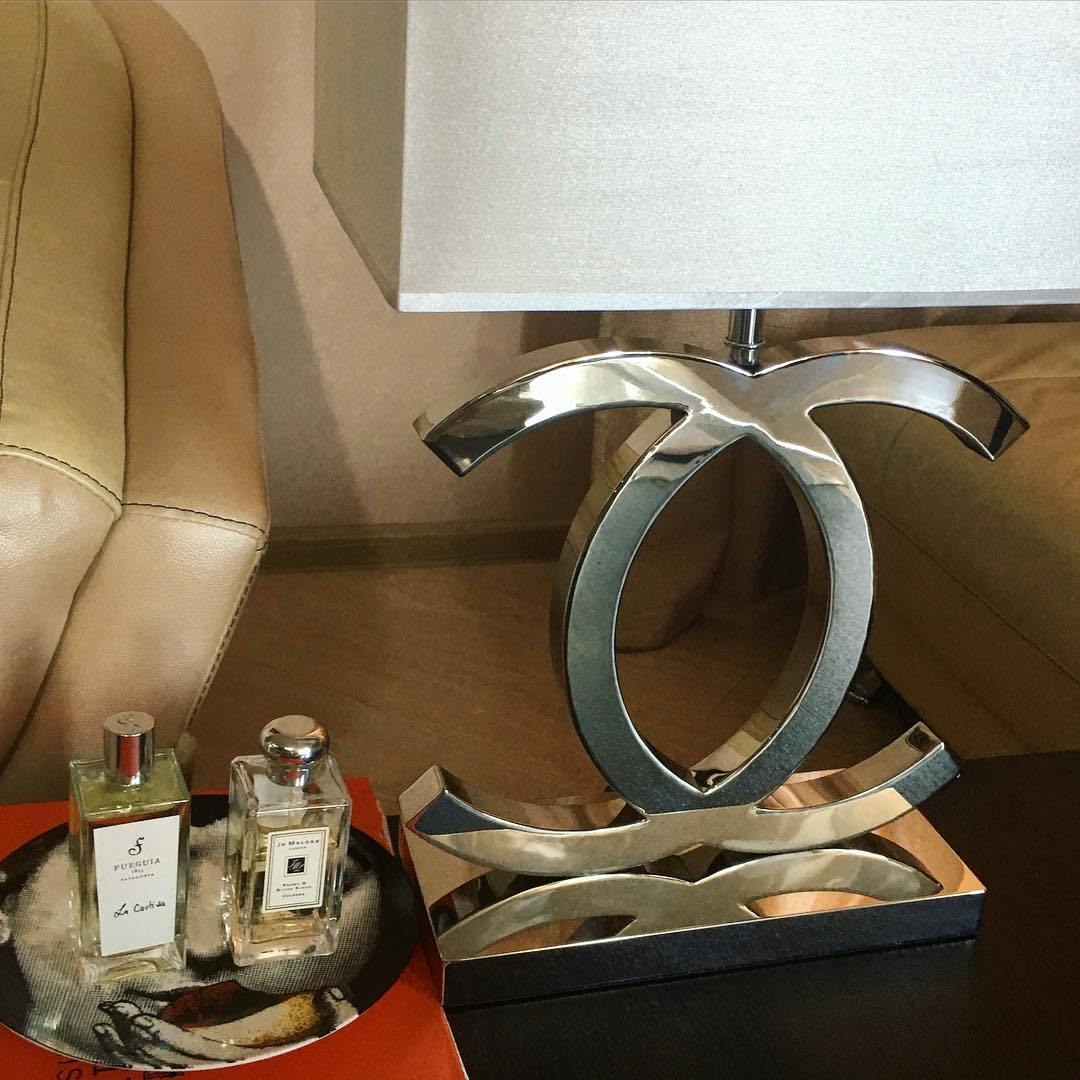 Lampa Stołowa Glamour | Nowoczesna Lampa Do Salonu-Table Lamp-Polizatto