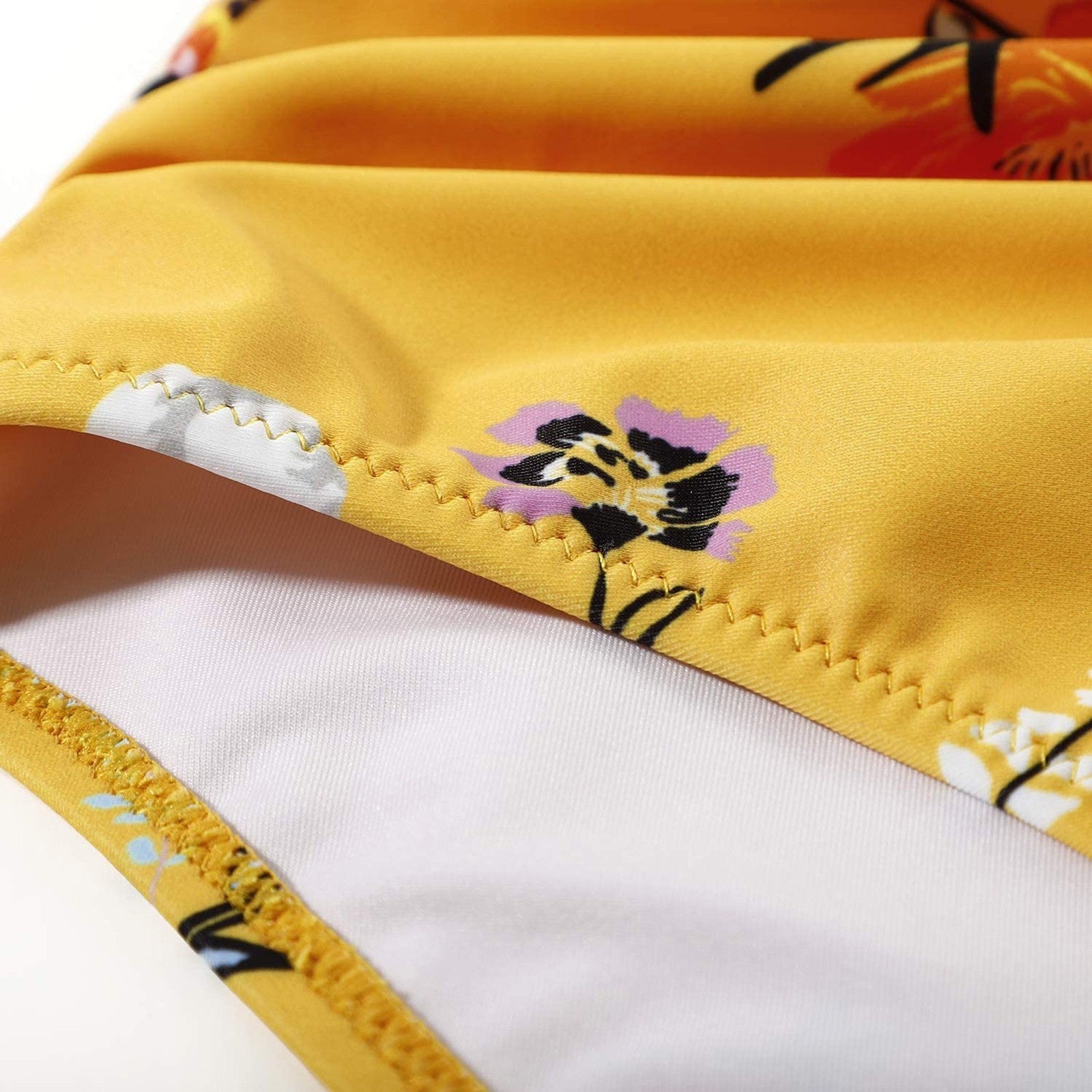 Bikini Z Wysokim Stanem | Strój Kąpielowy Dwuczęściowy Krzyżowany-Women Swimsuit-Polizatto