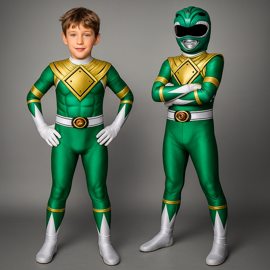 Kostium Power Rangers | Stroj Karnawalowy-Kids Costume-Polizatto