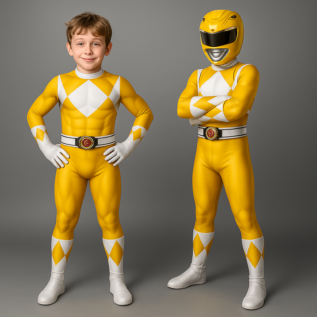 Kostium Power Rangers | Stroj Karnawalowy-Kids Costume-Polizatto