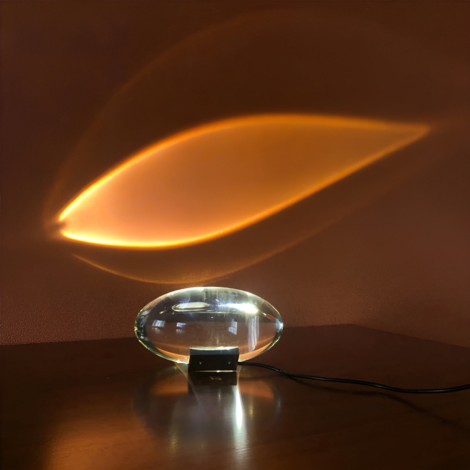 Lampa Zachód Słońca LED | Lampka Nocna-Table Lamp-Polizatto