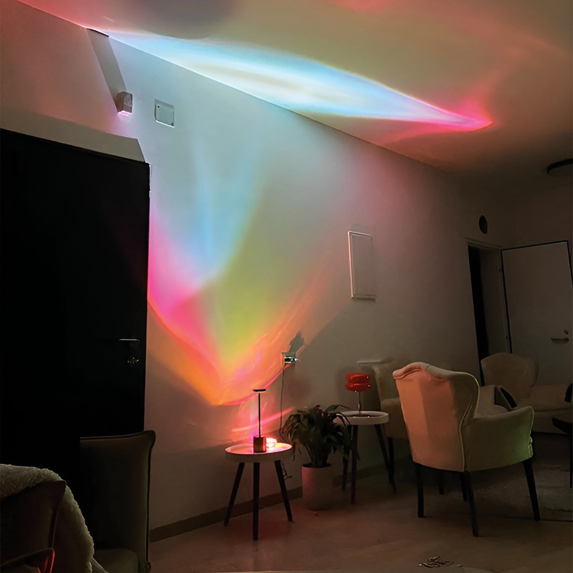 Lampa Zachód Słońca LED | Lampka Nocna-Table Lamp-Polizatto