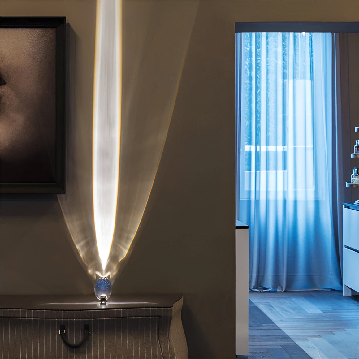 Lampa Zachód Słońca LED | Lampka Nocna-Table Lamp-Polizatto