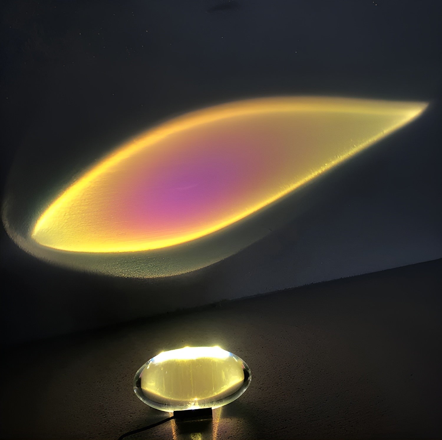 Lampa Zachód Słońca LED | Lampka Nocna-Table Lamp-Polizatto