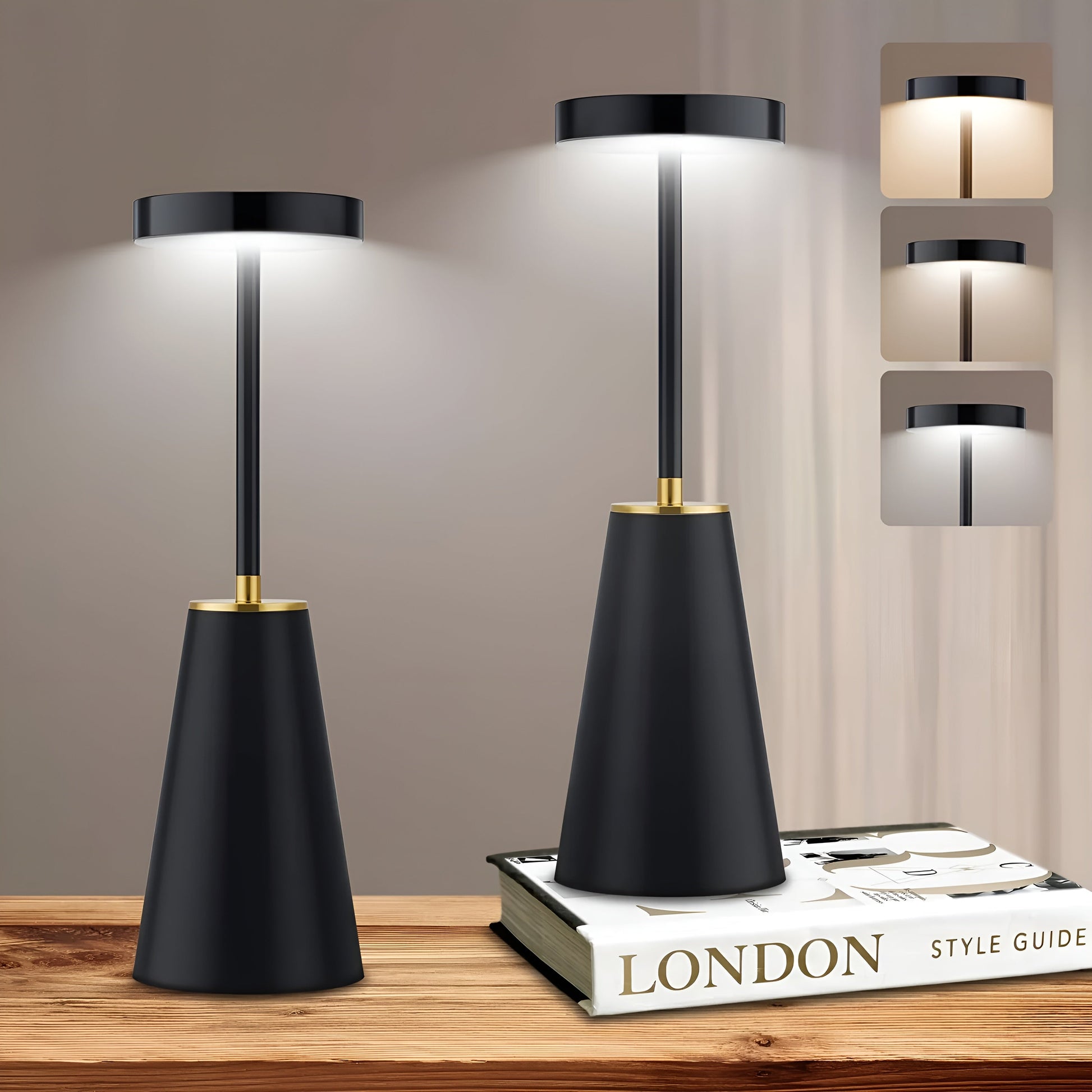 Lampa Stołowa Bezprzewodowa | Lampa Minimalistyczna-Table Lamp-Polizatto