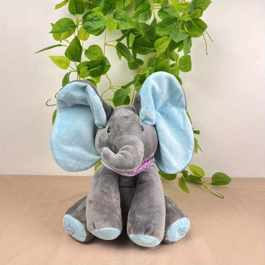 Pluszowy Słonik Interaktywny | Przytulanka Dla Niemowląt-Plush Toy-Polizatto