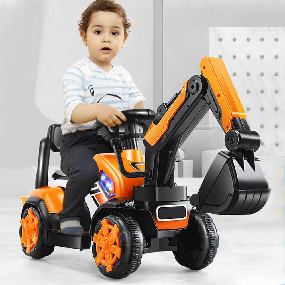 Koparka Zabawka | Koparka Dla Dzieci Zabawka-Ride-on Toy-Polizatto