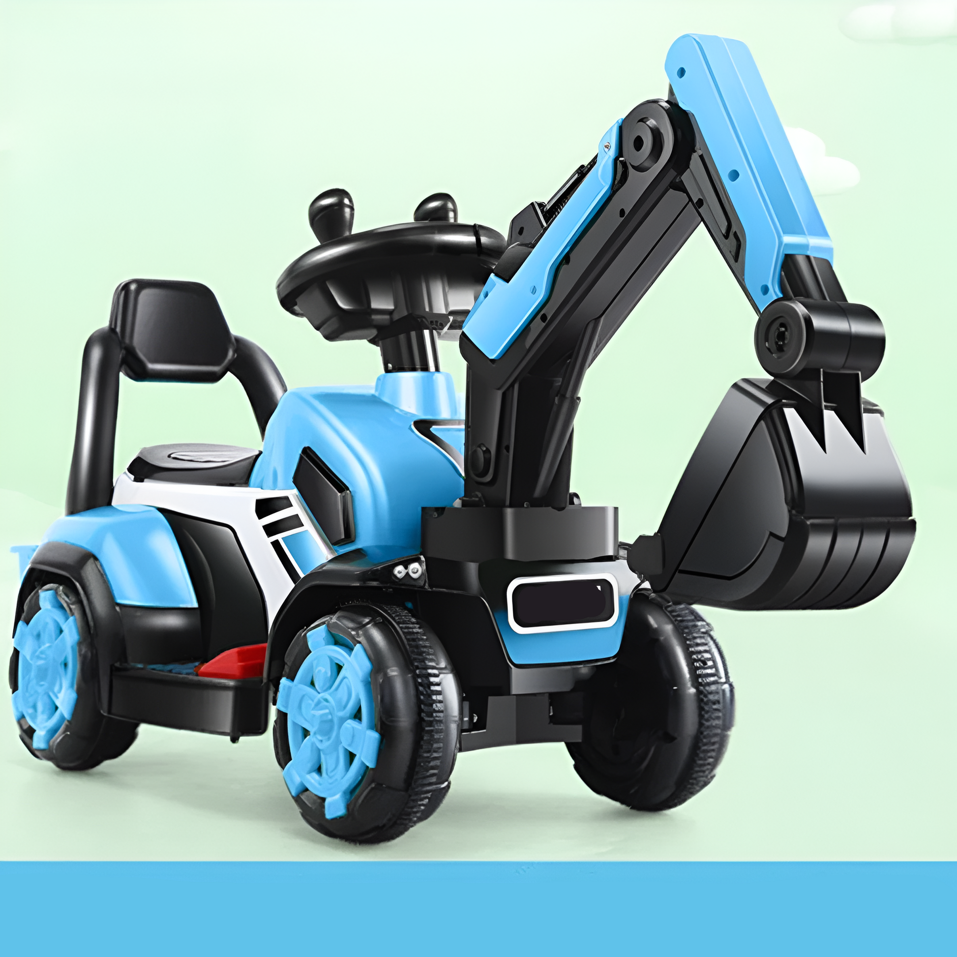 Koparka Zabawka | Koparka Dla Dzieci Zabawka-Ride-on Toy-Polizatto