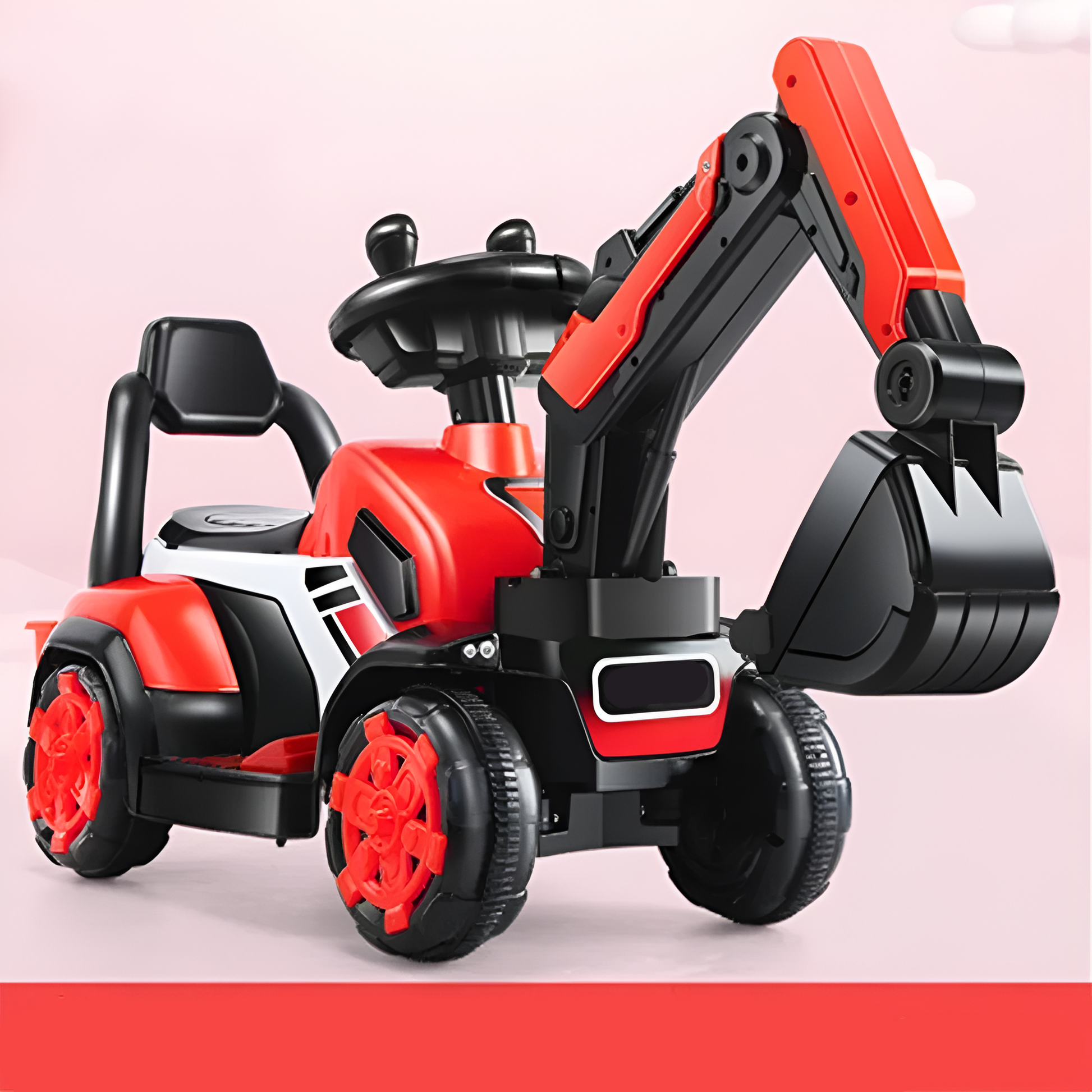 Koparka Zabawka | Koparka Dla Dzieci Zabawka-Ride-on Toy-Polizatto