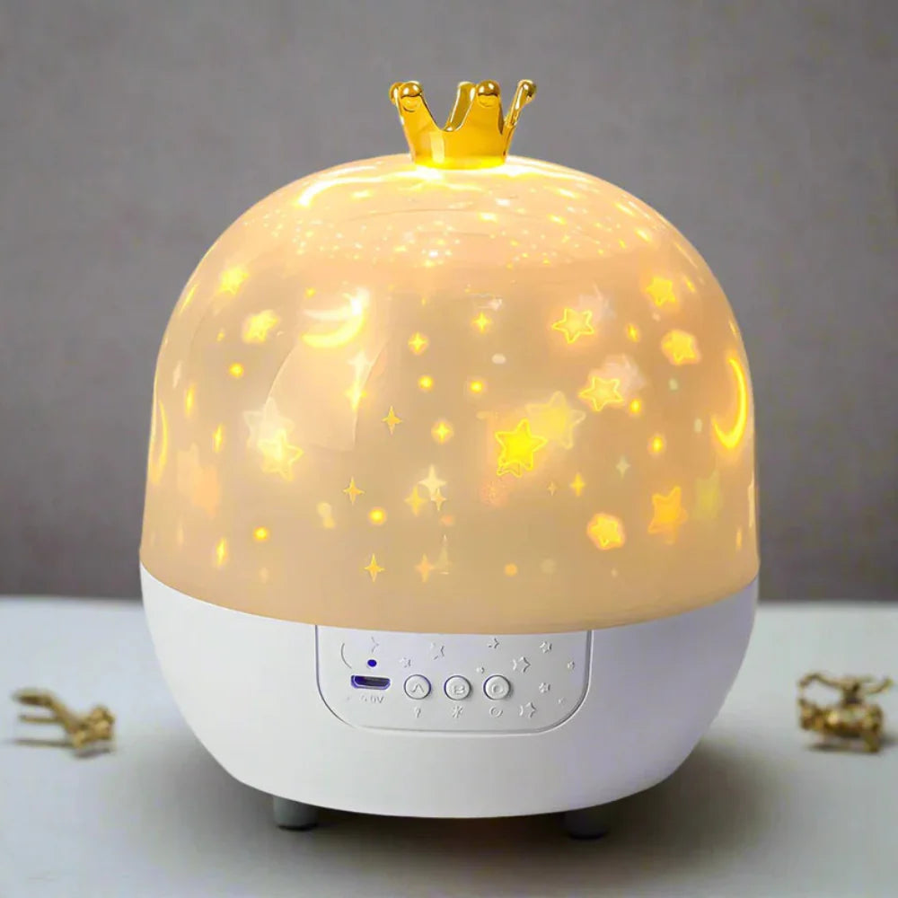 Projektor Gwiazd Dla Dzieci | Lampka Nocna-Night Light Projector-Polizatto