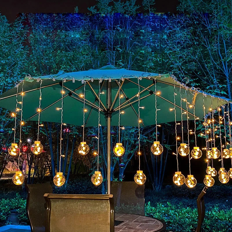 Kurtyna Świetlna LED | Lampki Zewnętrzne-Outdoor Light-Polizatto